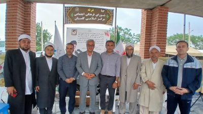 حضور فرماندار گمیشان در مراسم مختوم‌قلی فراغی