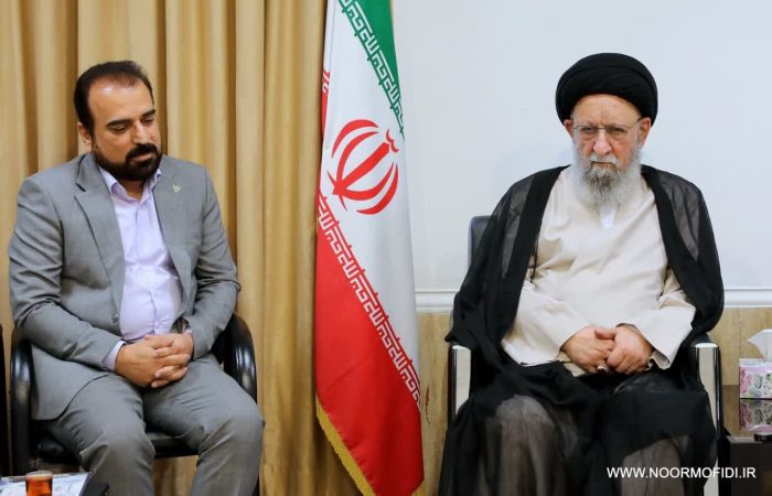 دیدار مدیرکل راه‌آهن شمال شرق ۲ استان گلستان با نماینده مقام معظم رهبری در استان گلستان و امام جمعه گرگان