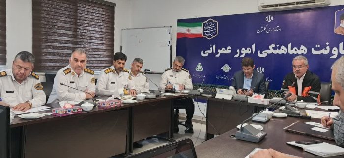 برگزاری پنجمین جلسه شورای راهبری تصادفات و ششمین جلسه کمیسیون ایمنی راه های استان