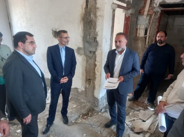 بازدید بازرس کل استان گلستان از پروژه سد خاکی نرماب و بررسی مشکلات اجرایی این سد