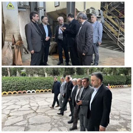 بازدید مدیر کل تعزیرات حکومتی گلستان از یکی از شرکتهای تولیدی در شهرستان علی آباد کتول