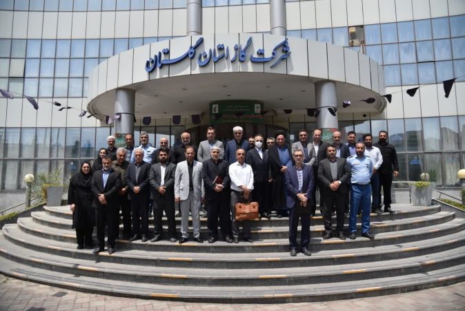 دیدار مهندس صیدالی مدیر هماهنگی امور گازرسانی با مدیران ارشد شرکت گاز استان گلستان