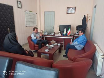 دیدار فرماندار گمیشان با مدیرکل مدیریت بحران استانداری گلستان