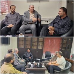 دیدار مدیرعامل سازمان مدیریت پسماند استان گلستان با دکتر کشیری و نمایندگان جامعه دندان‌پزشکی استان