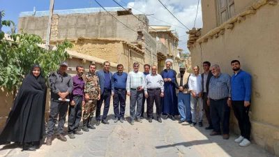 بررسی مشکلات روستای شاهکوه سفلی گرگان در بازدید میدانی فرماندار