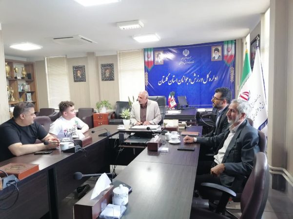 دیدار مدیر کل ورزش و جوانان استان گلستان با پاراوزنه بردار جوان تیم ملی