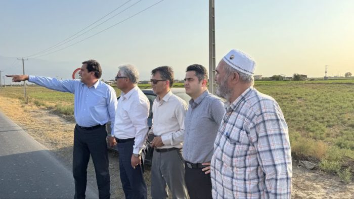 حضور فرماندار ترکمن در روستاهای قره تپه ، پیخی حاجی و صفرحاجی