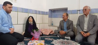 دیدار با خانواده شهید مدافع حرم غلامعلی تولی به مناسبت روز شهدای مدافع حرم