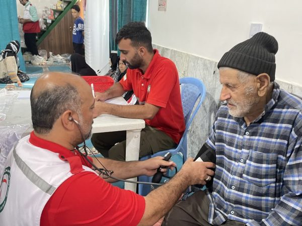 خدمات هلال‌احمر به ۱۳۵ نفر در مینودشت