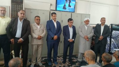 بازدید فرماندار شهرستان گمیشان و اعضای شورای مبارزه با مواد مخدر از مرکز ترک اعتیاد توسکستان