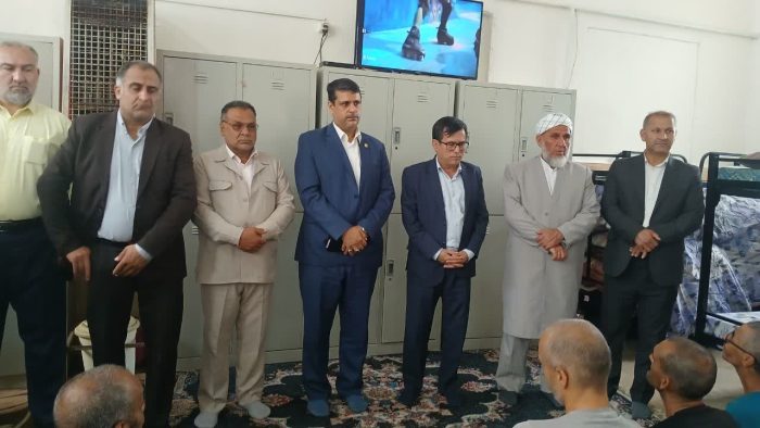 بازدید فرماندار شهرستان گمیشان و اعضای شورای مبارزه با مواد مخدر از مرکز ترک اعتیاد توسکستان