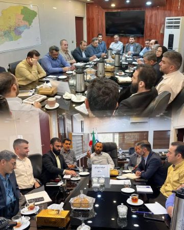 جلسه شورای اداری اداره کل غله و خدمات بازرگانی استان گلستان
