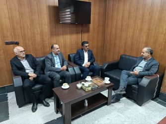 دیدار مدیرعامل شرکت گاز استان گلستان با فرماندار شهرستان آزادشهر
