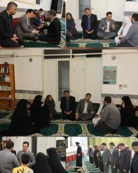 حضور معنوی و مردمی مدیرکل تعاون، کار و رفاه اجتماعی گلستان در مسجد حضرت ولیعصر (عج) محله باهنر گرگان