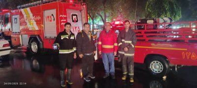 بازدید شهردار گرگان از مناطق آسیب‌دیده در پی بارندگی شدید امشب