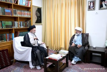 دیدار رئیس سازمان عقیدتی فراجا، با آیت‌الله نورمفیدی، امام جمعه گرگان