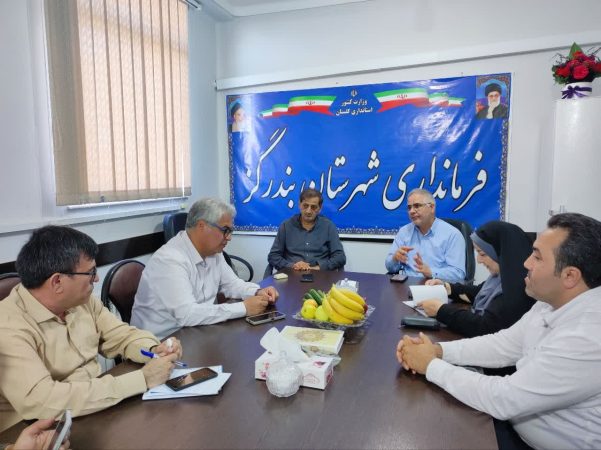 نشست مشترک فرمانداران شهرستان‌های غرب استان با نماینده مجلس شورای اسلامی