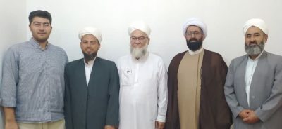 دیدار مدیر مرکز اسلامی گلستان با مدیر و مدرسین مدرسه علمیه صوفی شیخ داز کلاله