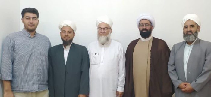 دیدار مدیر مرکز اسلامی گلستان با مدیر و مدرسین مدرسه علمیه صوفی شیخ داز کلاله