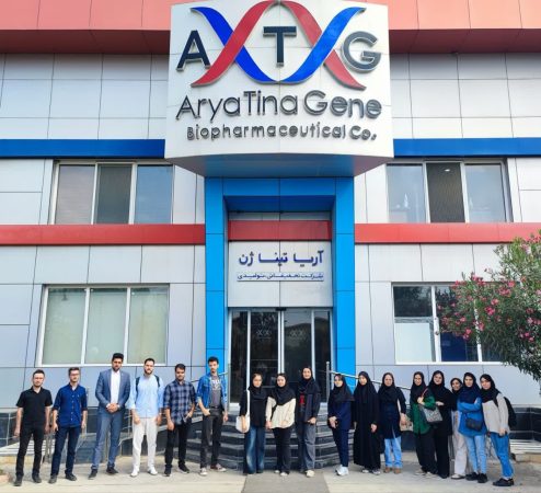 بازدید نخبگانی برای ترسیم نقشه راه ارتباط علم و صنعت در شرکت دانش‌بنیان «آریا تیناژن» برگزار شد