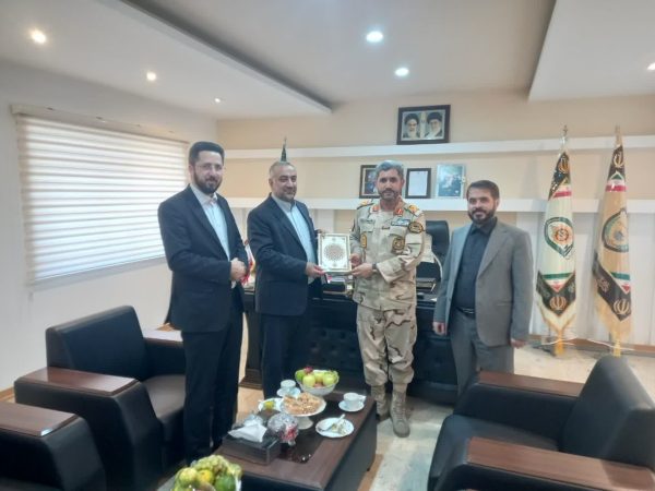 دیدار رئیس کل دادگستری استان با فرمانده مرزبانی گلستان به مناسبت هفته انتظامی