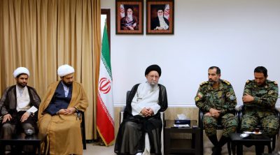 دیدار رئیس یگان ویژه ناجا با نماینده ولی فقیه دراستان گلستان