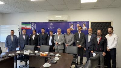 جلسه بررسی مصوبات طرح ایجاد گذر از ریل راه‌آهن در استانداری گلستان
