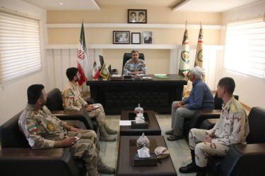 ملاقات حضوری کارکنان با فرمانده مرزبانی استان گلستان در سامانه ۱۴۷