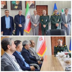 شهردار گرگان با فرمانده جدید سپاه نینوا گلستان دیدار کرد