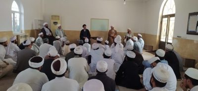 نشست آموزشی و آشنایی با دادگاه ویژه روحانیت در مدرسه علمیه کتوک سیمین‌شهر
