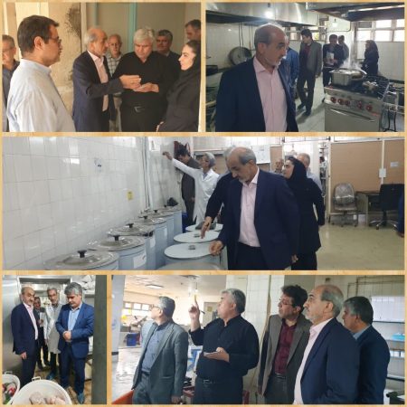 تأکید مدیر درمان گلستان بر اهمیت «تغذیه و کیفیت غذا» در روند بهبودی بیماران؛ بازدید دکتر زینلی از آشپزخانه بیمارستان خاتم‌الانبیاء (ص) گنبدکاووس