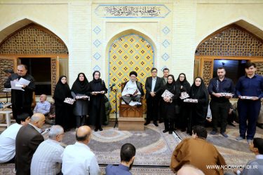 آیین تقدیر از پرستاران در مسجد جامع گلشن گرگان