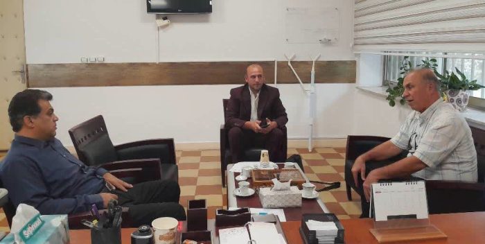دیدار کشاورز پیشرو و مخترع با رییس بنیاد نخبگان استان گلستان