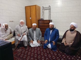 حضور مدیر مرکز اسلامی گلستان در روستای قانقرمه شهرستان آق‌قلا