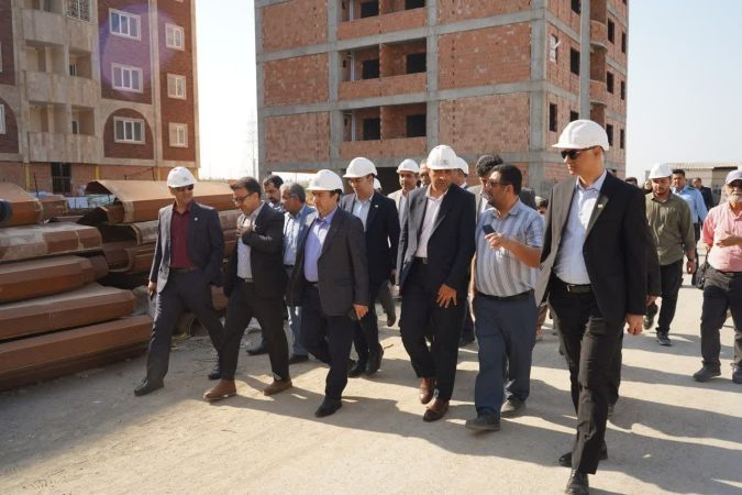 بازدید رئیس سازمان نظام مهندسی ساختمان کشور از پروژه نهضت ملی مسکن در گرگان