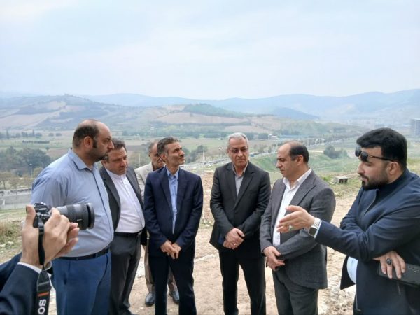 بازدید  بازرس کل استان گلستان از پروژه فرهنگی، هنری تالار مرکزی گرگان