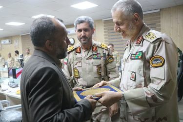 فرمانده مرزبانی فراجا از اعضای وابسته در ستاد مرزبانی گلستان تقدیر کرد