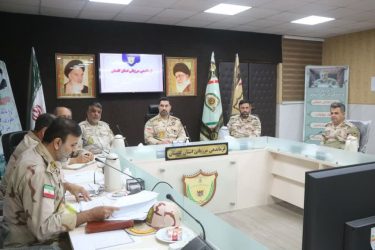 برگزاری کمیسیون رفیع در ستاد مرزبانی گلستان