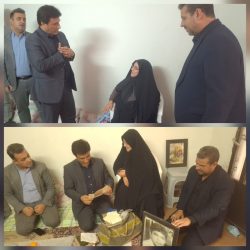 دیدار دکتر قائم‌مقام با مادر شهید والامقام به مناسبت روز مادر و سالروز وفات حضرت ام‌البنین (س)
