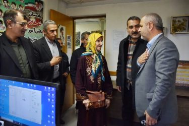 بازدید فرماندار شهرستان علی‌آباد کتول از اداره بنیاد شهید و امور ایثارگران