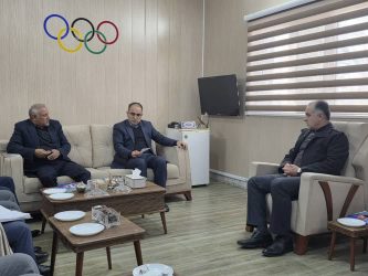 جلسه مشترک با مدیرکل ورزش و جوانان برای رفع موانع مالی
