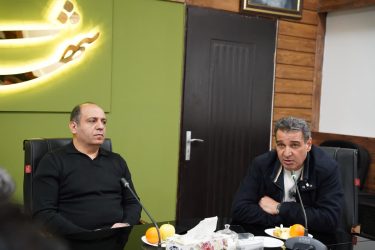 نشست شهردار گرگان با رئیس انجمن انبوه‌سازان کشور