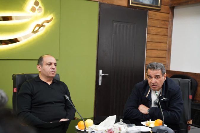 نشست شهردار گرگان با رئیس انجمن انبوه‌سازان کشور