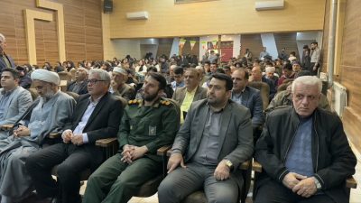 برگزاری جشن بزرگ نیمه شعبان و پیروزی انقلاب اسلامی در شهرستان ترکمن با حضور مسئولان و جوانان
