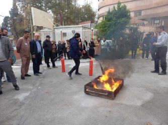 ارائه ۸۱۰ نفرساعت آموزش ایمنی در بیمارستان‌ها و مراکز درمانی شهر گرگان