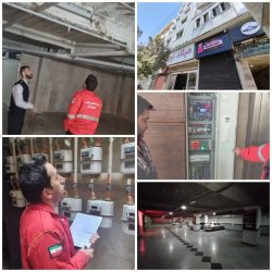 ایمنی مجتمع های تجاری شهر گرگان زیر ذره بین آتش نشانی