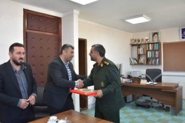 دیدار جمعی از مسئولین دستگاه های اجرایی با فرمانده سپاه گرگان