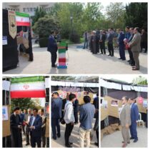 بر پایی نمایشگاه مقاومت و بزرگداشت شهدای مظلوم غزه در دانشگاه علوم کشاورزی و منابع طبیعی گرگان