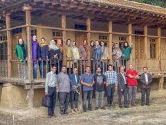 بازدید انجمن صنفی راهنمایان گردشگری گلستان از پروژه موزه میراث روستایی گلستان