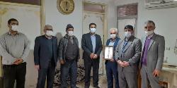 دیدار مدیر مخابرات منطقه گلستان با خانواده شهید فرضعلی